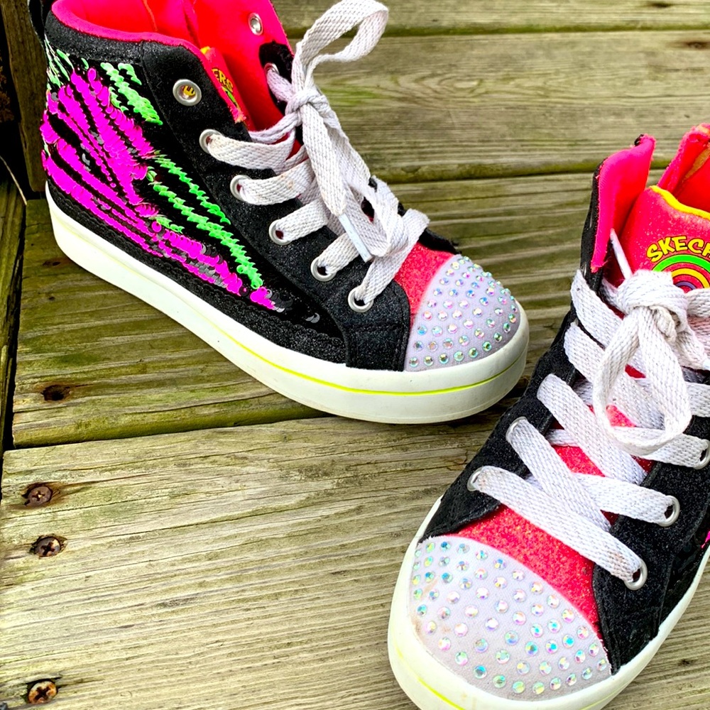 Sketchers Girls Shoes Size 1
